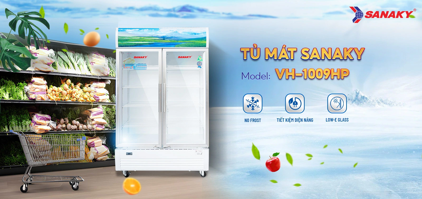 Tủ Mát Sanaky VH-1009HP