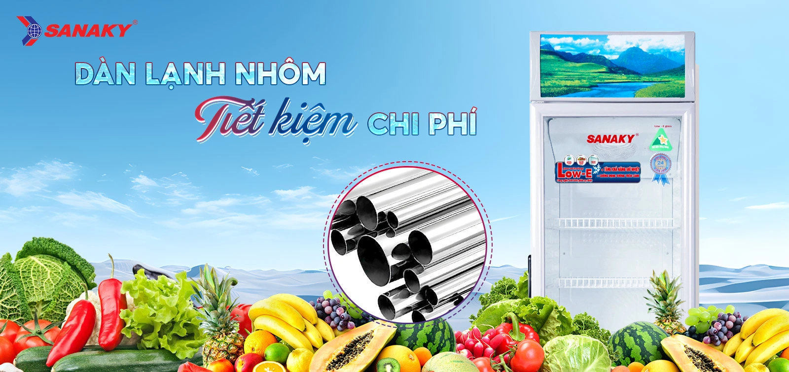 Dàn lạnh nhôm tiết kiệm chi phí