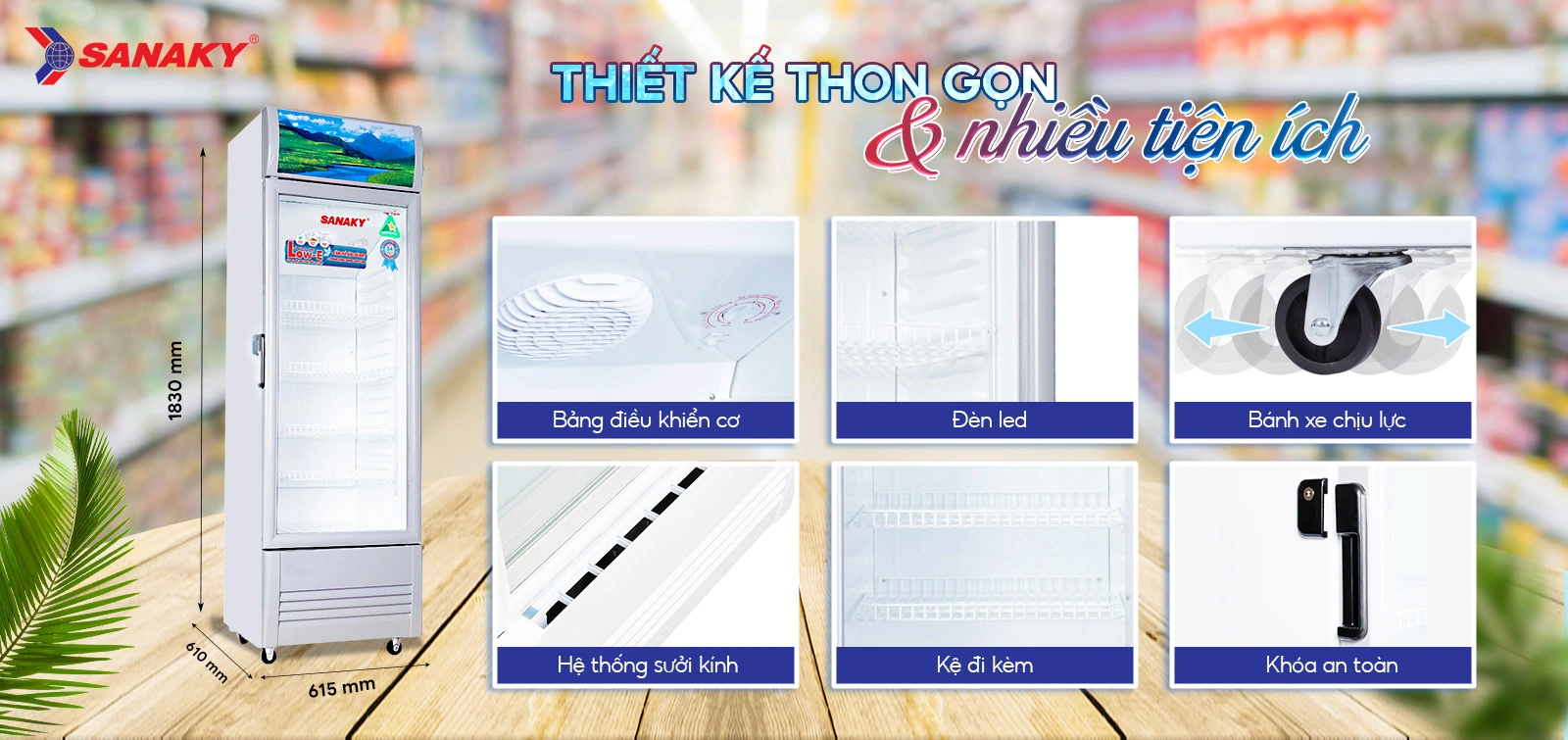 Thiết kế thon gọn cùng nhiều tiện ích