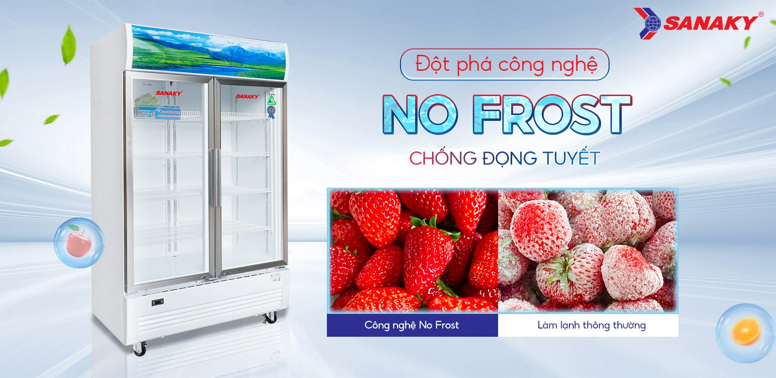 Đột phá công nghệ No-frost chống đọng tuyết