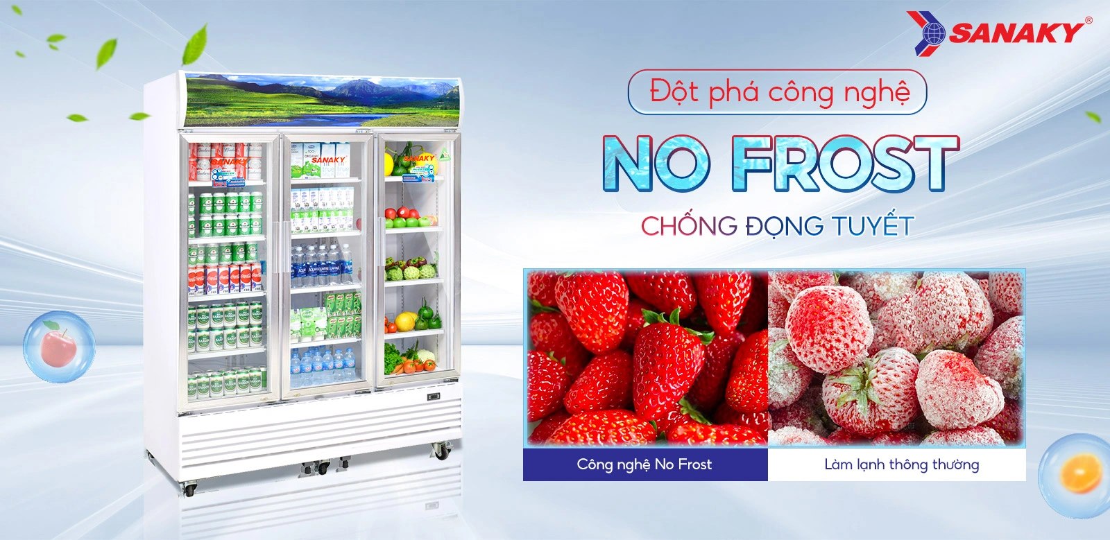 Đột phá công nghệ No-frost chống đọng tuyết