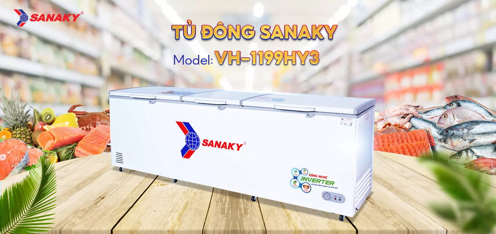 Tủ Đông Sanaky VH-1199HY3