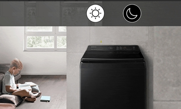 Máy giặt Samsung Inverter 14 kg WA14CG5745BVSV - Chống rung ồn với VRT Plus™