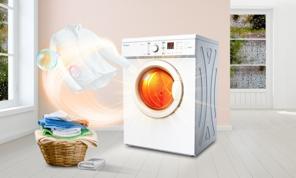 Máy sấy quần áo Casper 7.2 kg TD-72VWD Chống nhăn tự động Anti-Crease