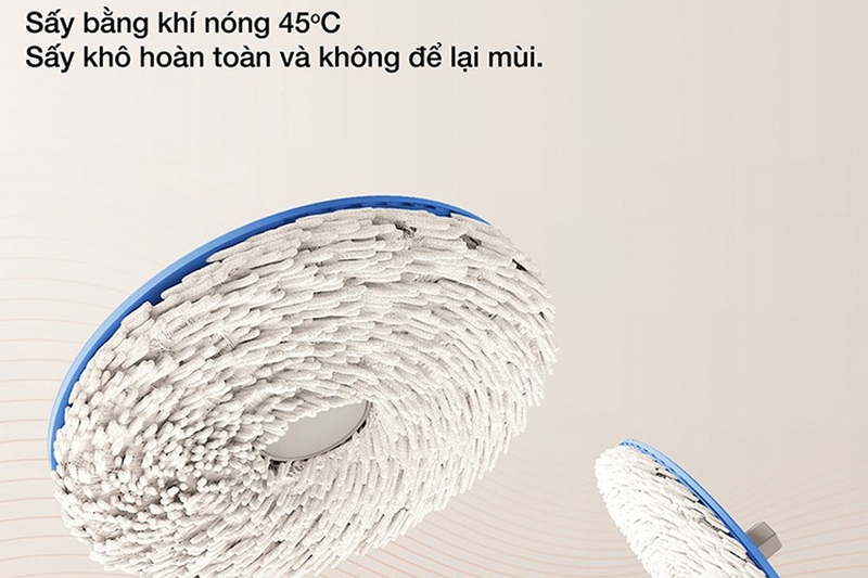 Ecovacs Deebot T50 Omni giúp sấy khô và không để lại mùi