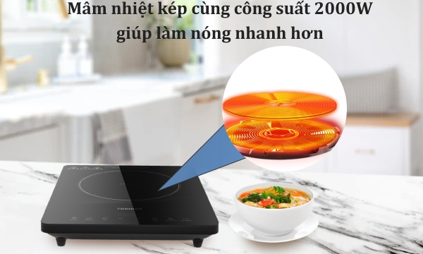 Bếp từ đơn Toshiba IC-20R1SV