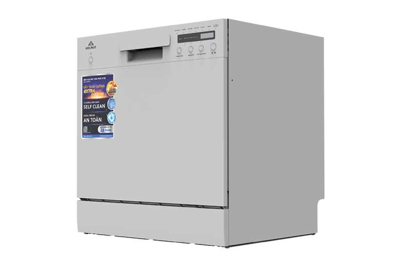  Máy rửa bát Hòa Phát HDS9812 8 bộ - 7 chương trình rửa đa dạng 